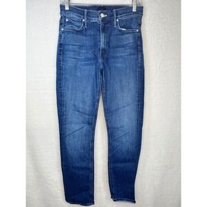 MOTHER The Dazzler Ankle Mid Rise Jeans‎ Size 28 Blue Denim Womens